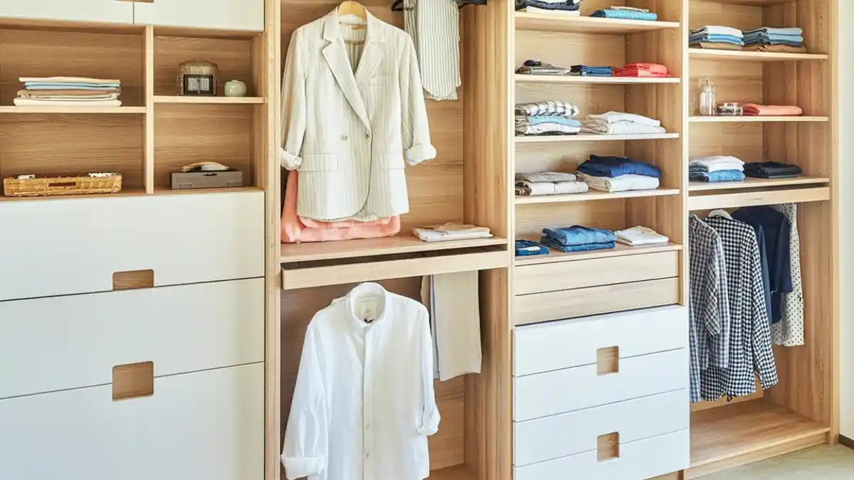 Nordic-Inspired Light Wood Modular System – Establishing a Clutter-Free Foundation for Your Workspace Transformation