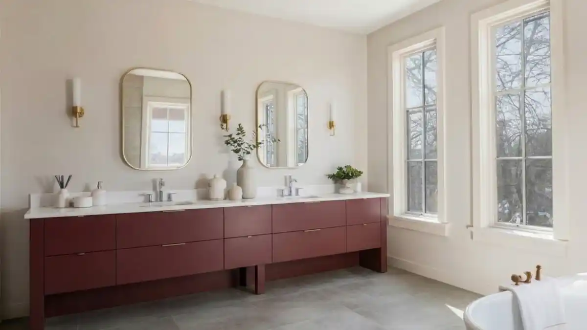 Organic Driftwood Spa & Moody Slate Revival – Bathroom Vanity Makeovers that Ground the Space