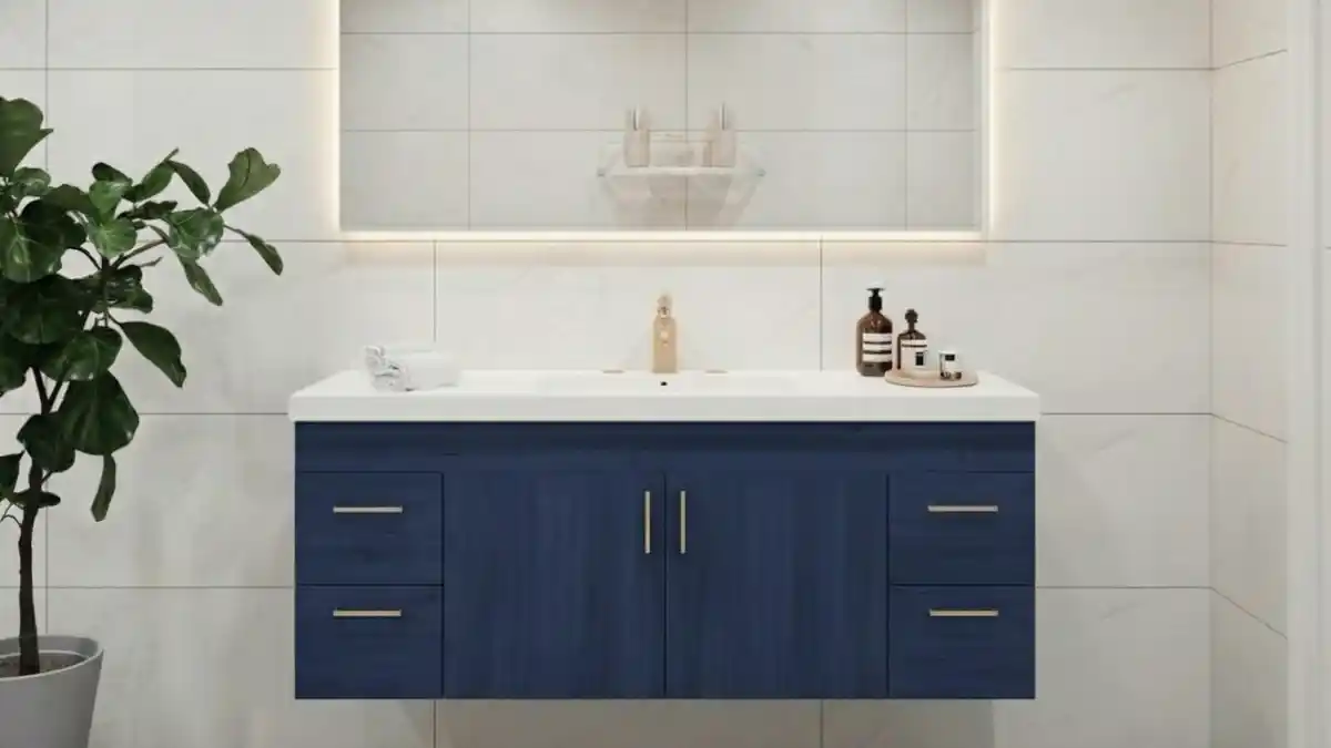 Serene Bleached Oak Spa Retreat – A Raw Wood Approach to Vanity Makeovers