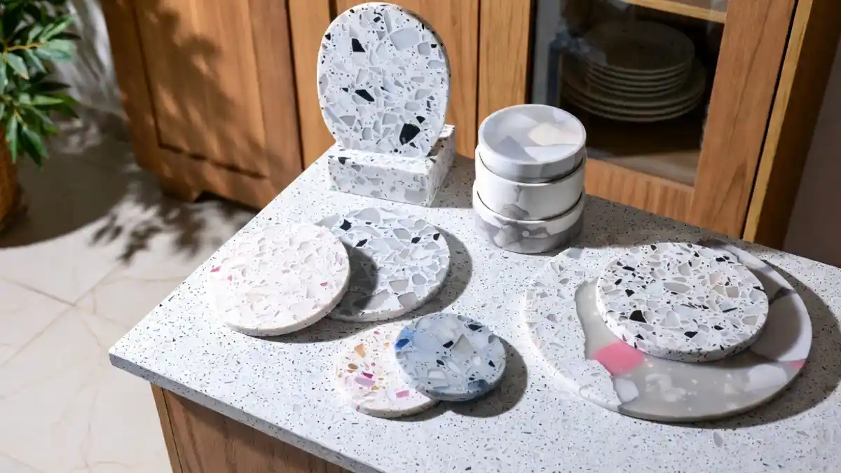 Speckled Pastel Palette Accessories – Embracing the Confetti Trend at Home