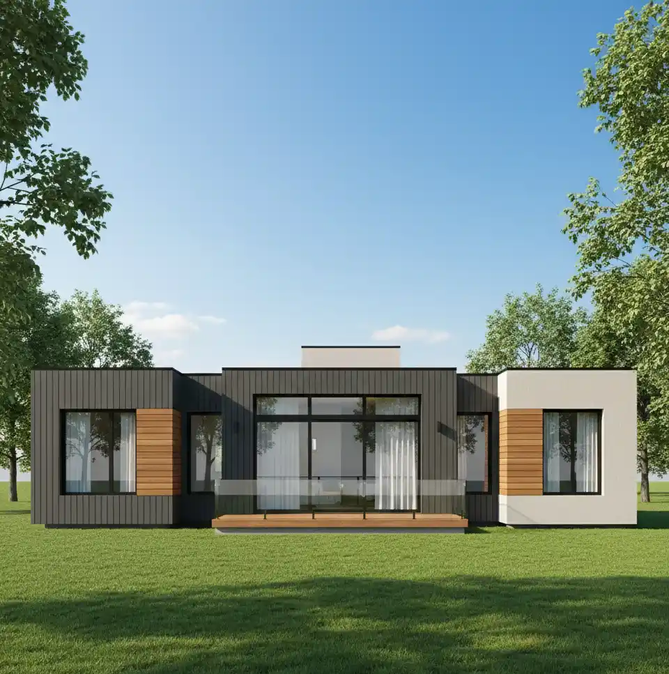 Earthy Walnut & Sage 3-Bedroom Plan – Zoning Mastery for a Picture-Perfect Layout