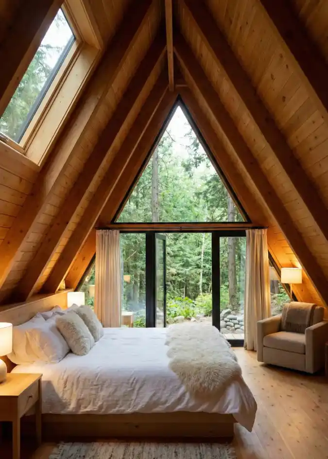  Forest Floor A-Frame Sanctuary - Weekend Escape with a Modern Edge