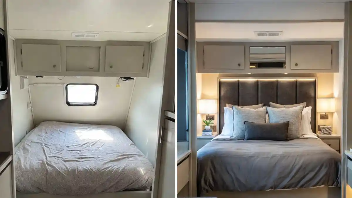 From Cramped Cabin to Coastal Suite The Tailored Textures Makeover