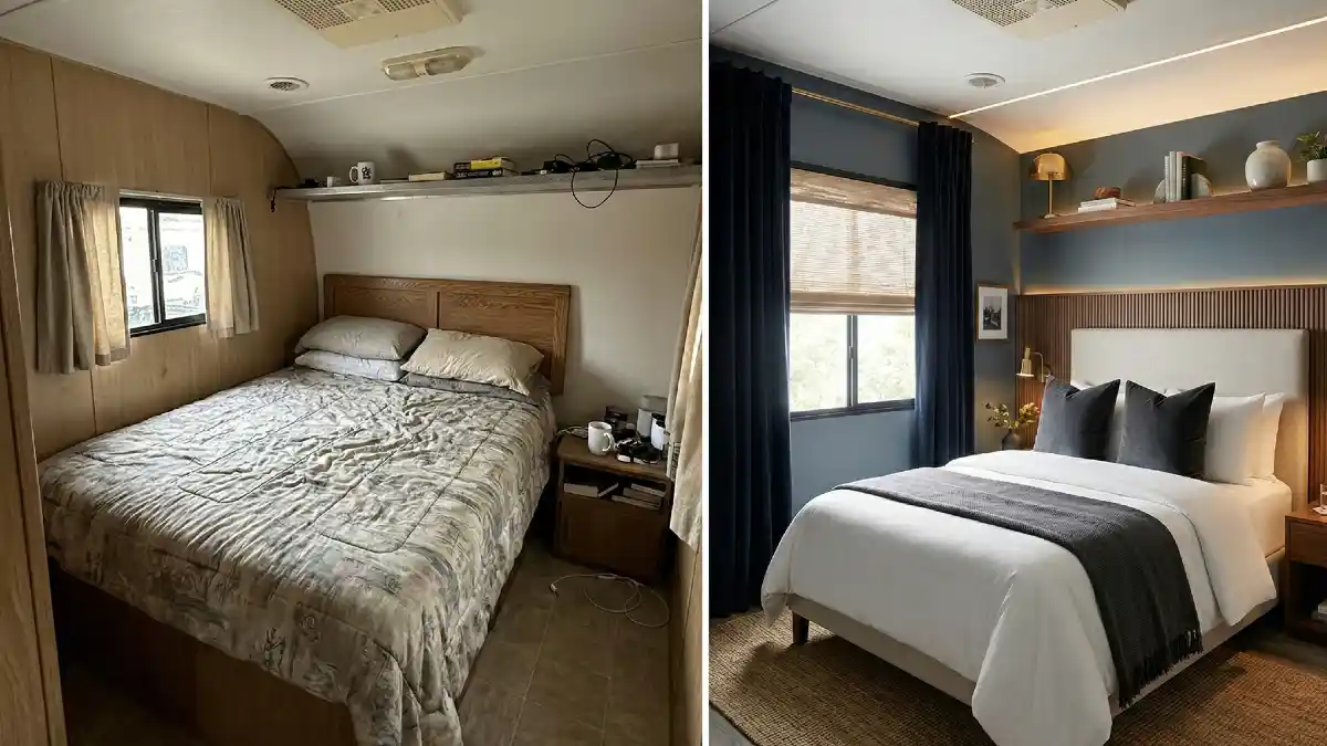 Midnight Slate & Walnut Retreat – A Masterclass in RV Sophistication