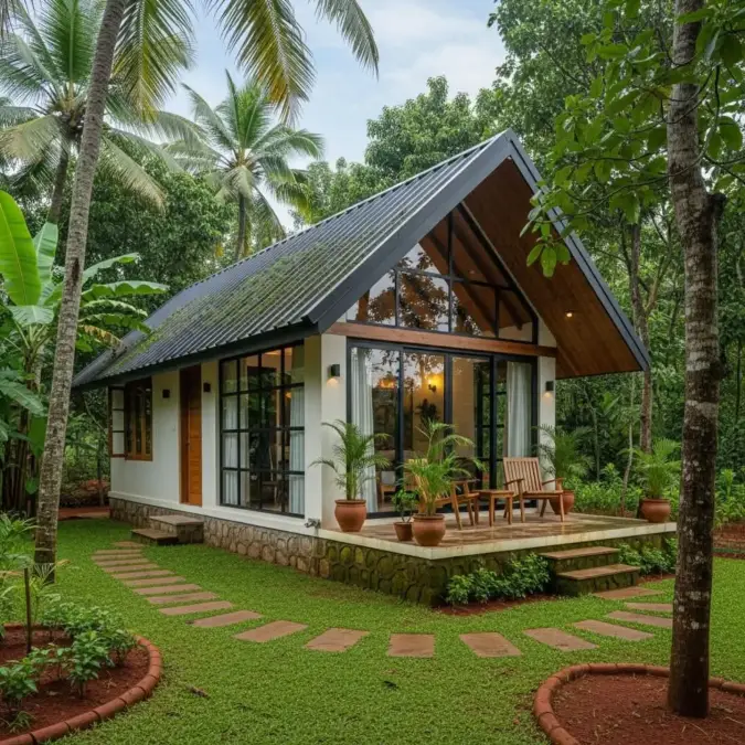 Tropical A-Frame Sanctuary - Weekend Escape with a Modern Edge