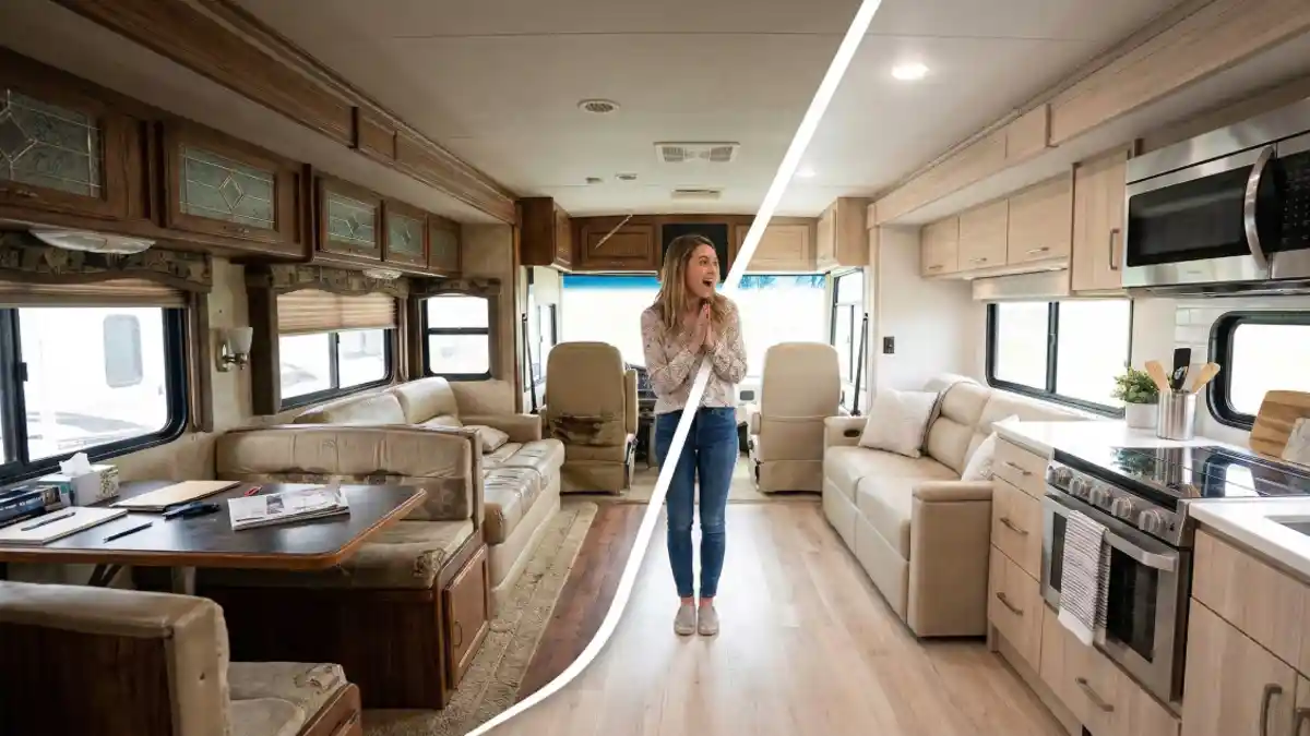 21 Motorhome Interior Makeovers You Won't Believe Are the Same Vehicle