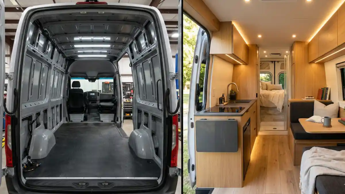 Bare-Bones Shell to Oak-Adorned Sanctuary A Masterclass in Space Utilization