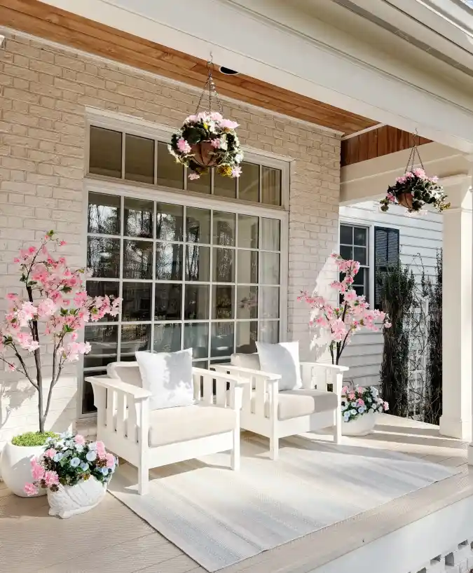 Blossom Porch - Spring Decor with an Airy Aesthetic