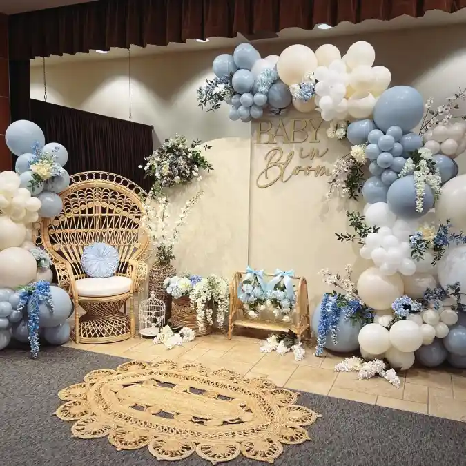 Boho Whimsy - Baby in Bloom Shower with a Natural Edge