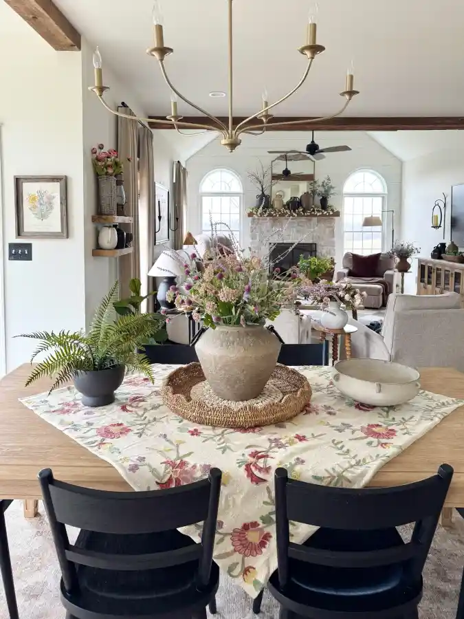 Botanical Bliss Dining Room — Spring Decor with an Artisanal Heart