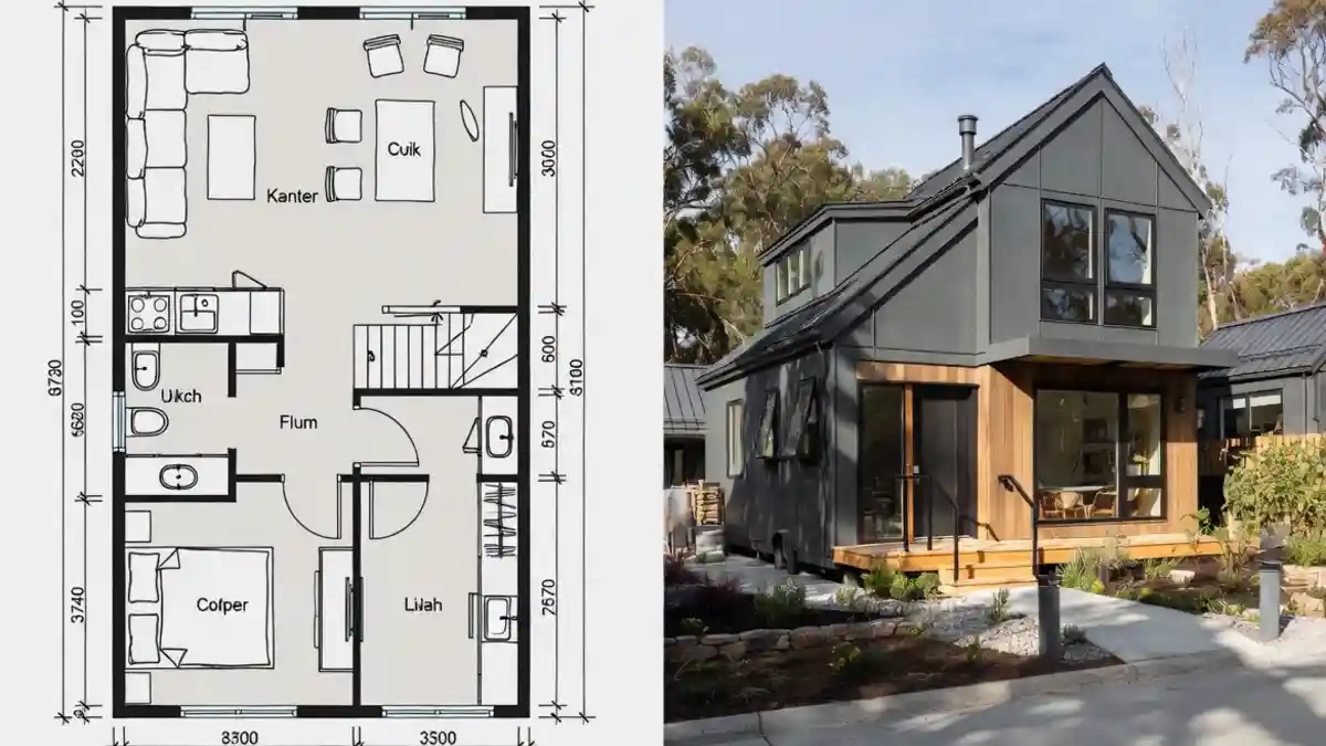 Charcoal & Cedar Sanctuary - A Masterclass in Compact Modernism