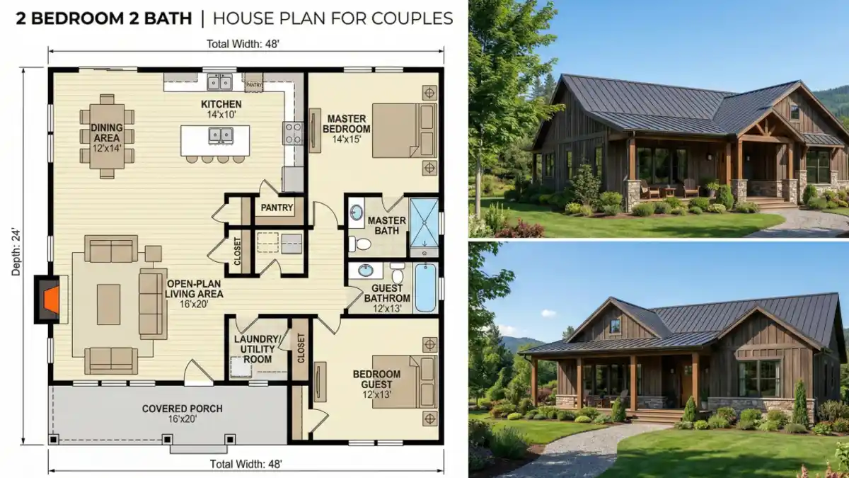 Dark Timber & Stone Sanctuary - A Masterclass in Modern Rustic Living