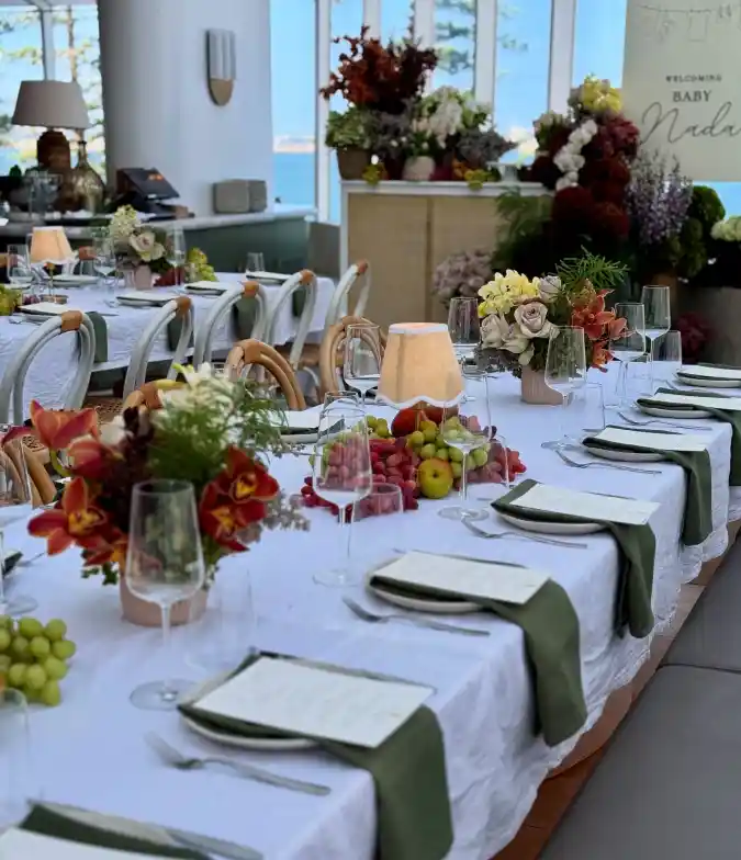 Earthy Elegance Baby Shower - In Bloom Decor with a Natural Twist