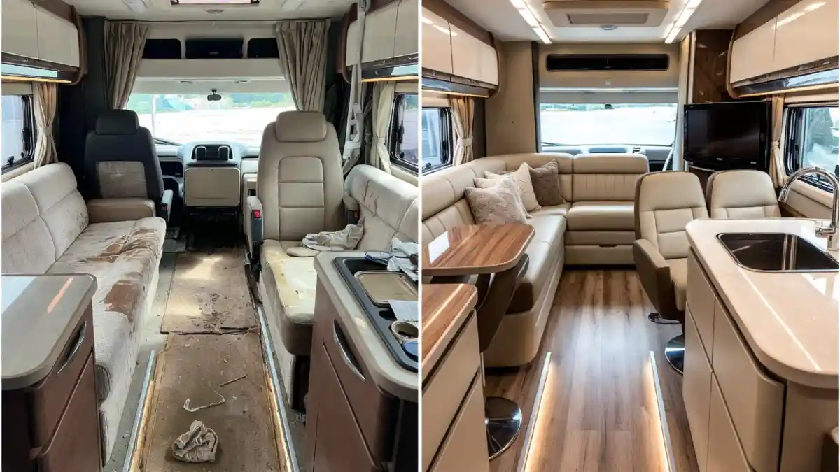 From Grime to Grandeur The Luxe Lounge Transformation