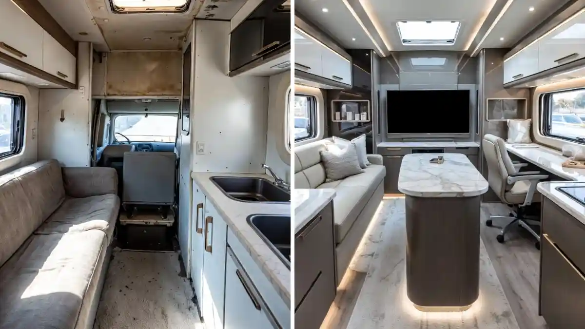 From Grime to Grandeur The Ultimate Mobile Office Transformation