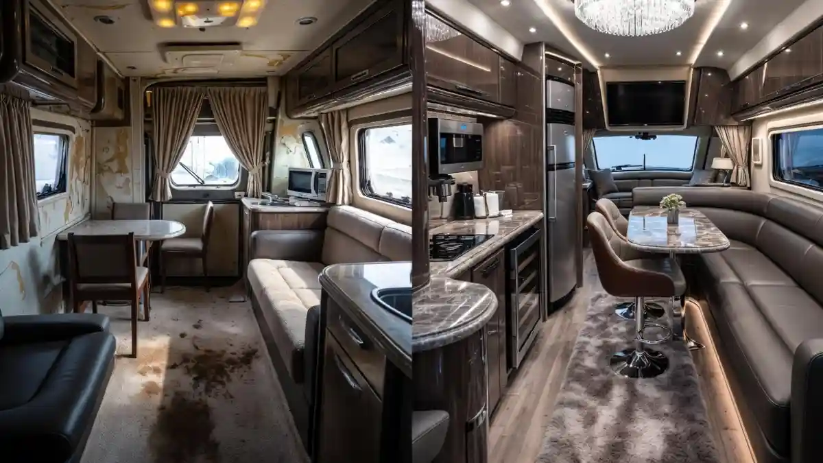 From Grimy Cabin to High-Gloss Condo The Ultimate RV Glow-Up