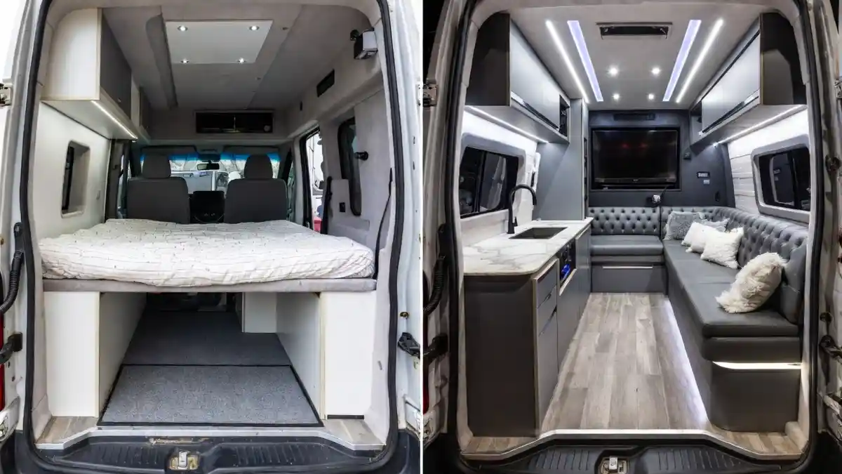 From Utility to Ultimate Luxury A Tale of Two Van Personalities