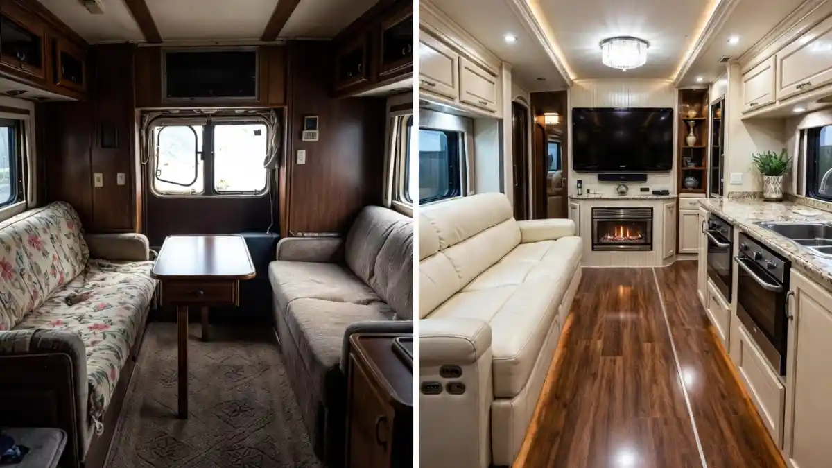 Gloomy Cave to Luxe Living The Ultimate RV Glow-Up