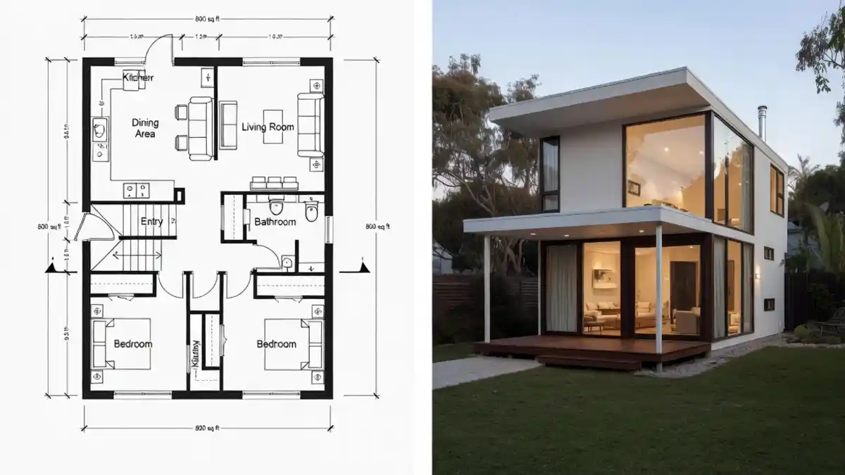 Modern Minimalism Under 800 Square Feet Where Efficiency Meets High-End Glass