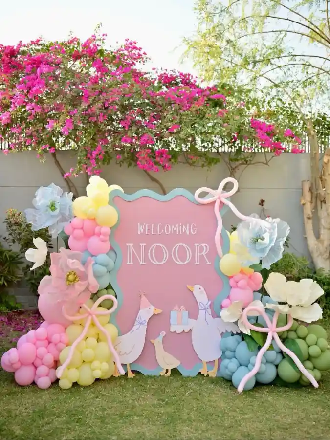 Pastel Pond & Petals - A Whimsical Welcome for Spring Celebrations