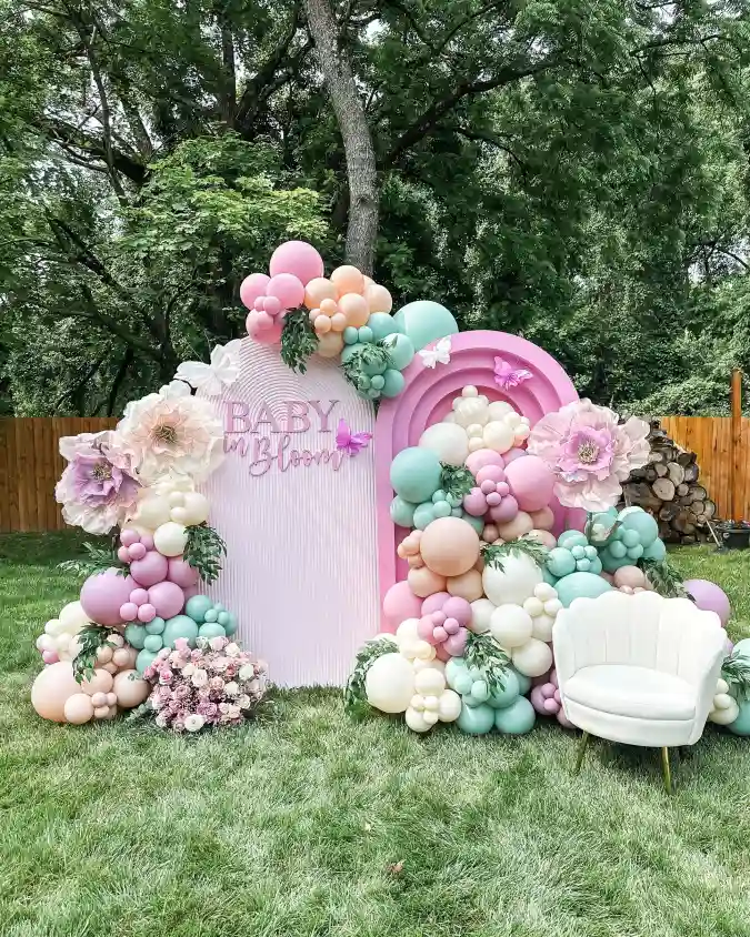 Pastels and Petals Garden - A Whimsical Baby in Bloom Celebration