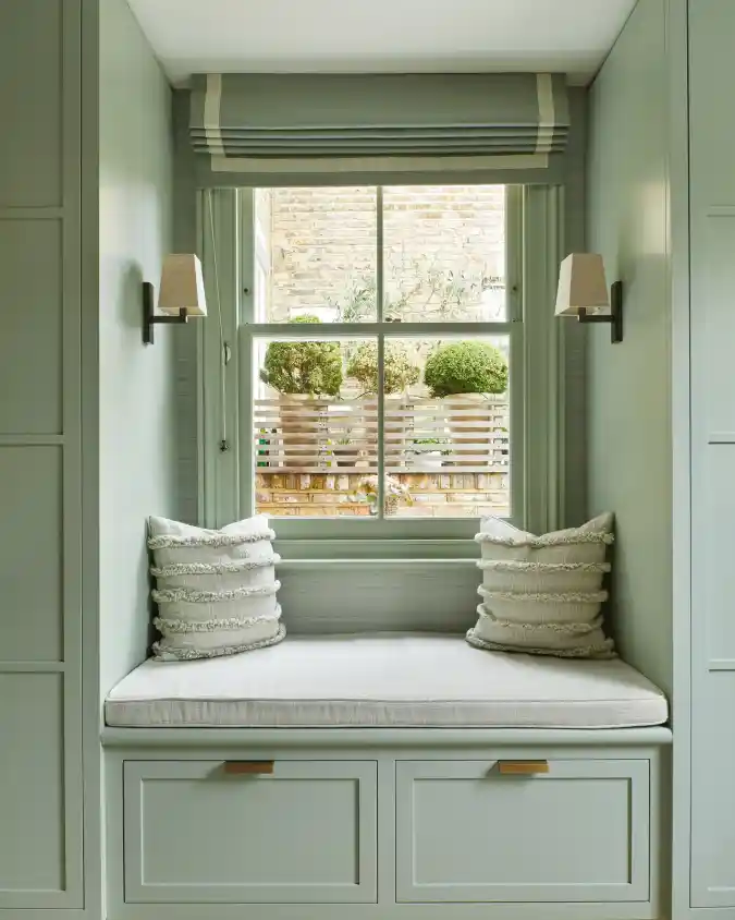 Sage Serenity Reading Nook - A Masterclass in Multi-Functional Brilliance