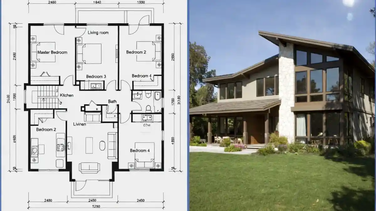 Stone-Clad Contemporary A Masterclass in Asymmetric Geometry