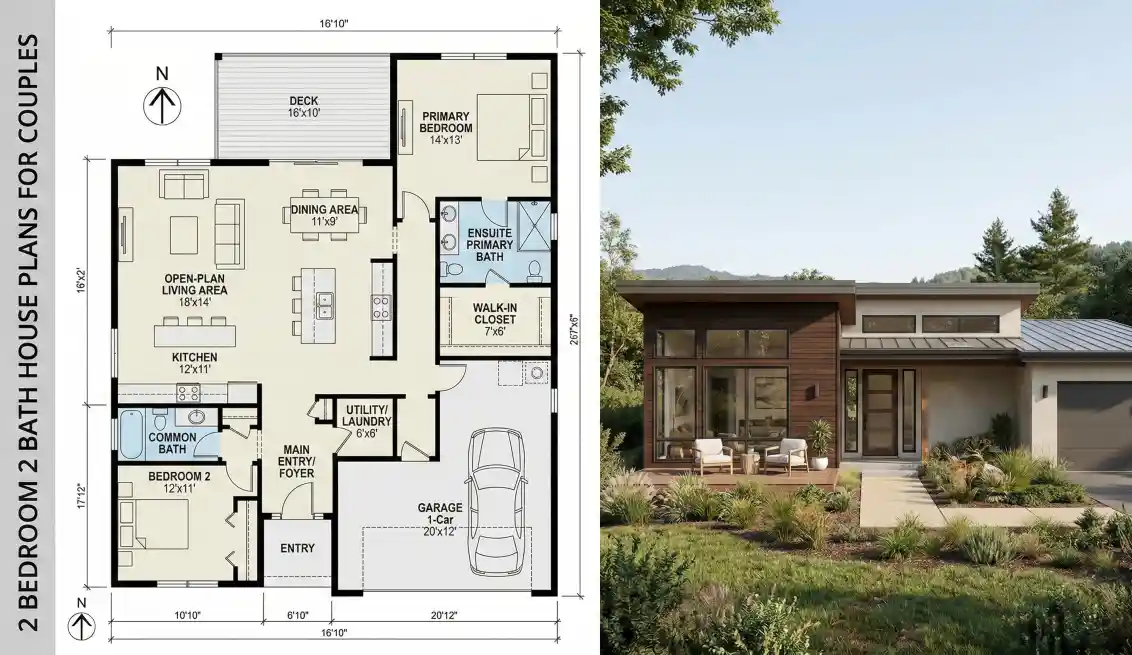 Sun-Drenched Shared Living - Great Room Harmony