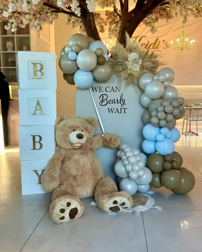Teddy Bear & Toffee Skies - A Modern Bearly Wait Picnic for Your Little Man