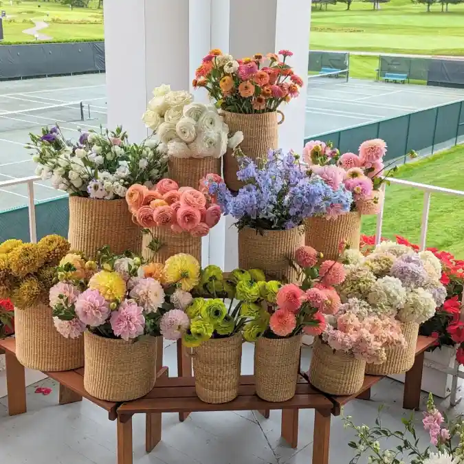 Tennis Club Party — Bloom Bar with a Courtside View