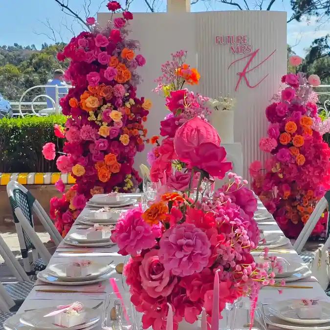 Vibrant Magenta Garden Gala - Spring Party Decorations with a Bold Twist