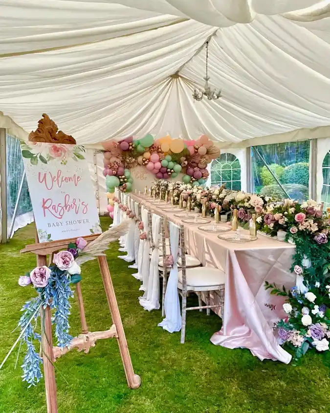 Whimsical Garden Gala - Baby in Bloom Shower with a Soft Pastel Palette