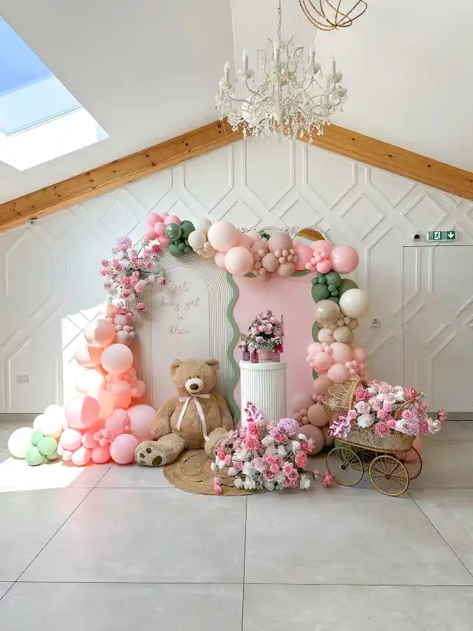 Whimsical Rose and Sage Garden - A Baby in Bloom Celebration