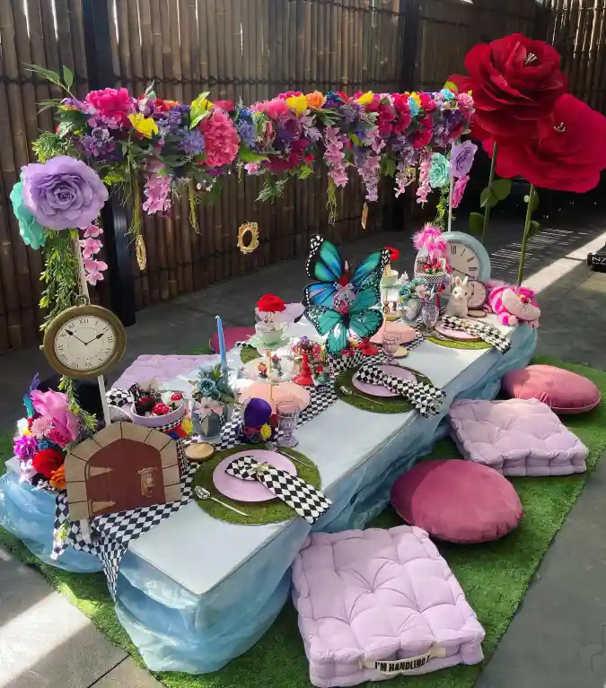 Whimsical Wonderland Garden - Spring Soiree with a Surrealist Twist