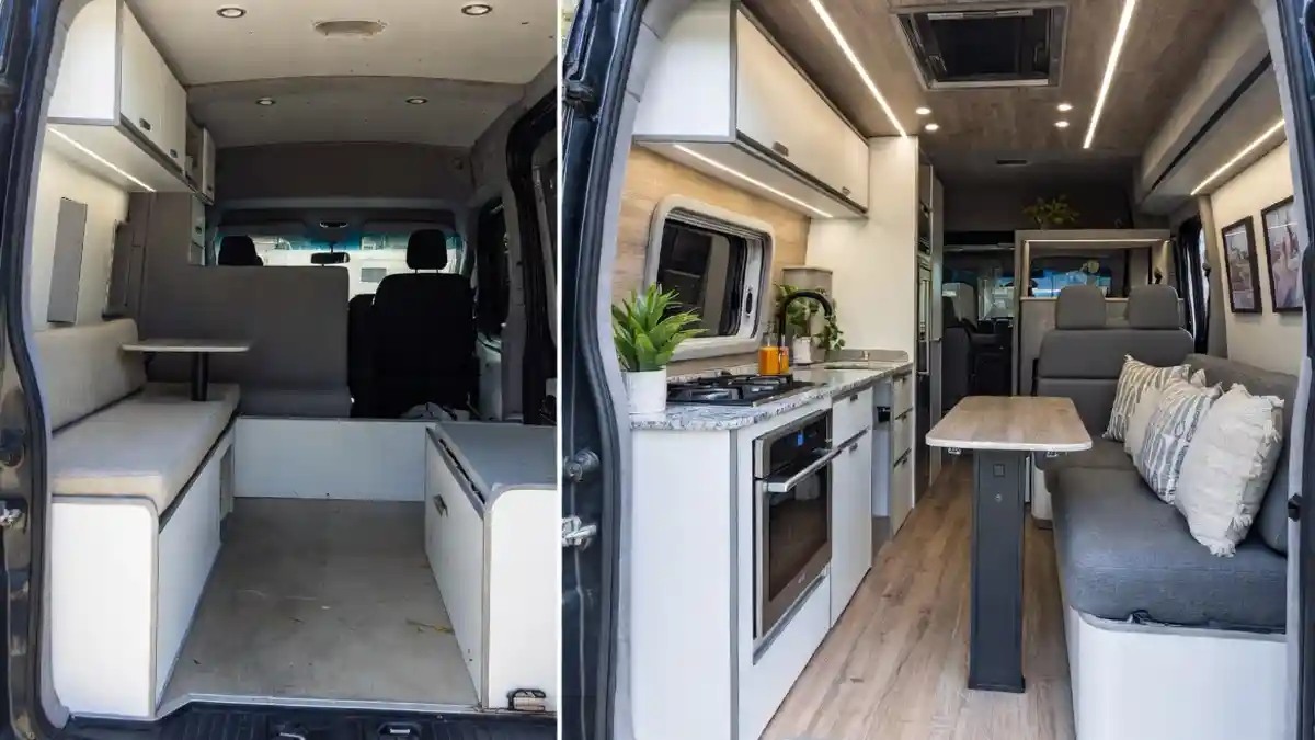 Wood-Grain Zen and Linear Light - A Ceiling Transformation